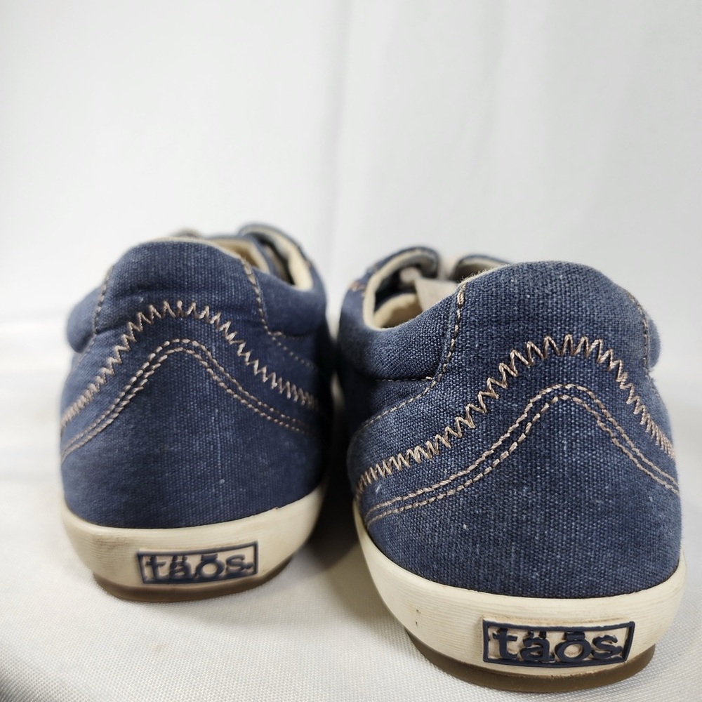 Taos Star Washed Blue Sneakers Size 7.5 - Picture 4 of 5